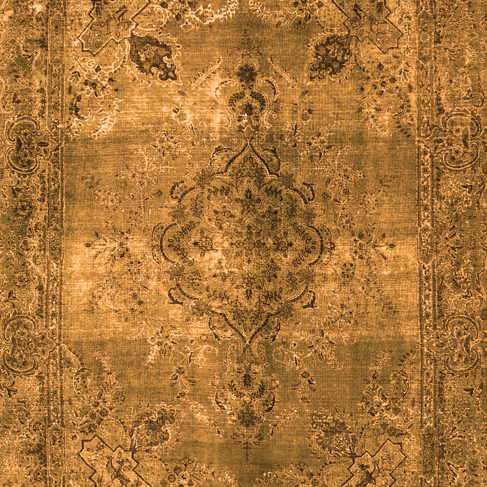 Serging Thickness of Machine Washable Abstract Orange Contemporary Area Rugs, wshcon1731org