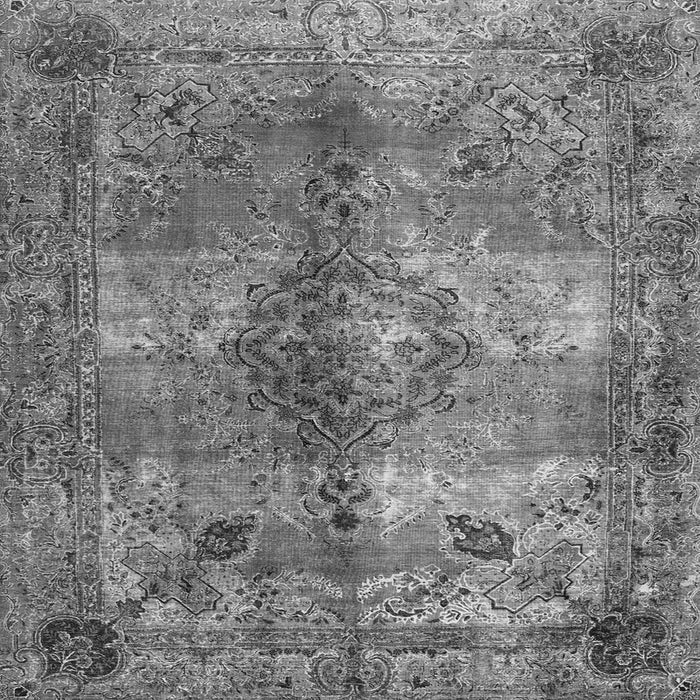 Serging Thickness of Abstract Gray Contemporary Rug, con1731gry