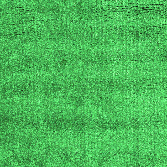 Serging Thickness of Machine Washable Abstract Green Contemporary Area Rugs, wshcon1732grn