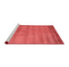 Contemporary Red Washable Rugs