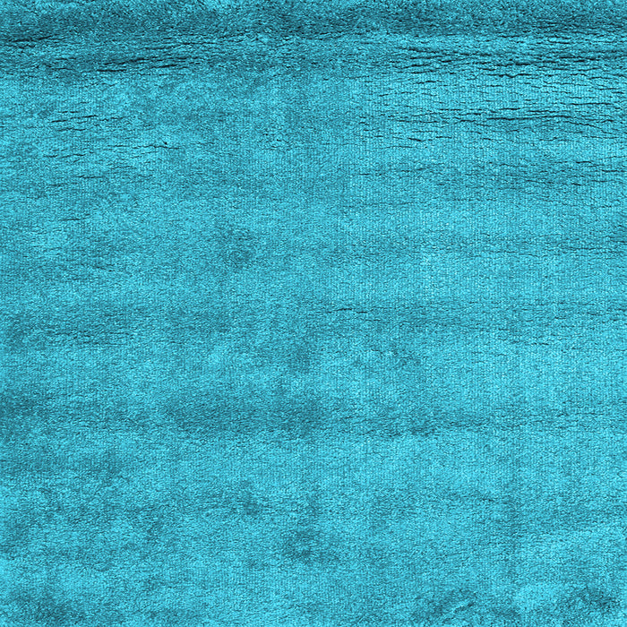 Square Abstract Light Blue Contemporary Rug, con1732lblu