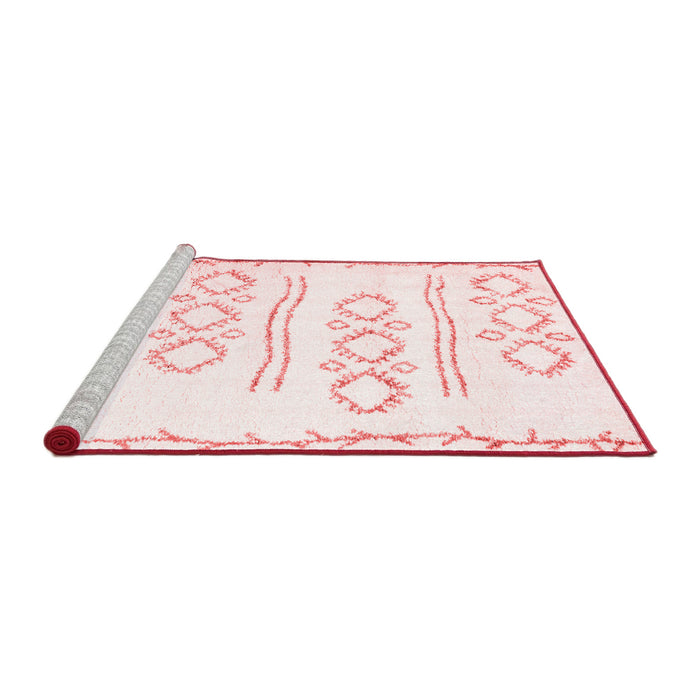 Modern Red Washable Rugs