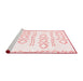 Modern Red Washable Rugs