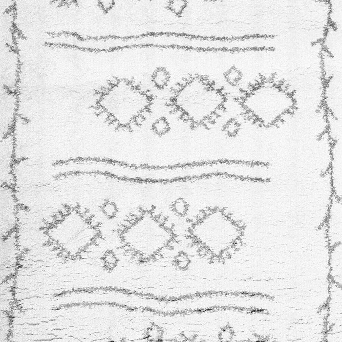 Serging Thickness of Machine Washable Solid Gray Modern Rug, wshcon1733gry