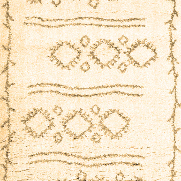 Machine Washable Solid Brown Modern Rug, wshcon1733brn