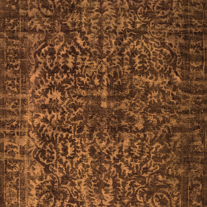 Serging Thickness of Machine Washable Abstract Orange Contemporary Area Rugs, wshcon1734org