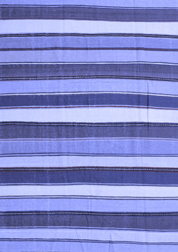 Abstract Blue Contemporary Rug, con1735blu