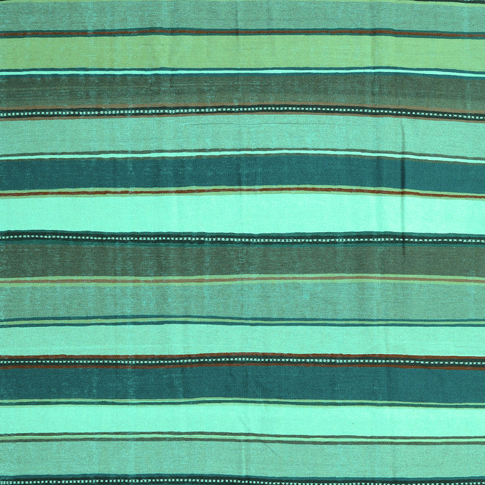 Abstract Turquoise Contemporary Rug, con1735turq