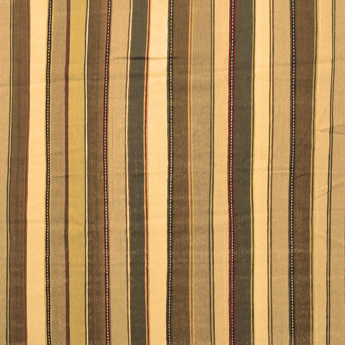 Square Machine Washable Abstract Brown Contemporary Rug, wshcon1735brn