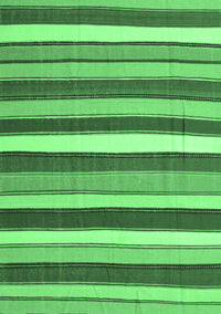 Abstract Emerald Green Contemporary Rug, con1735emgrn