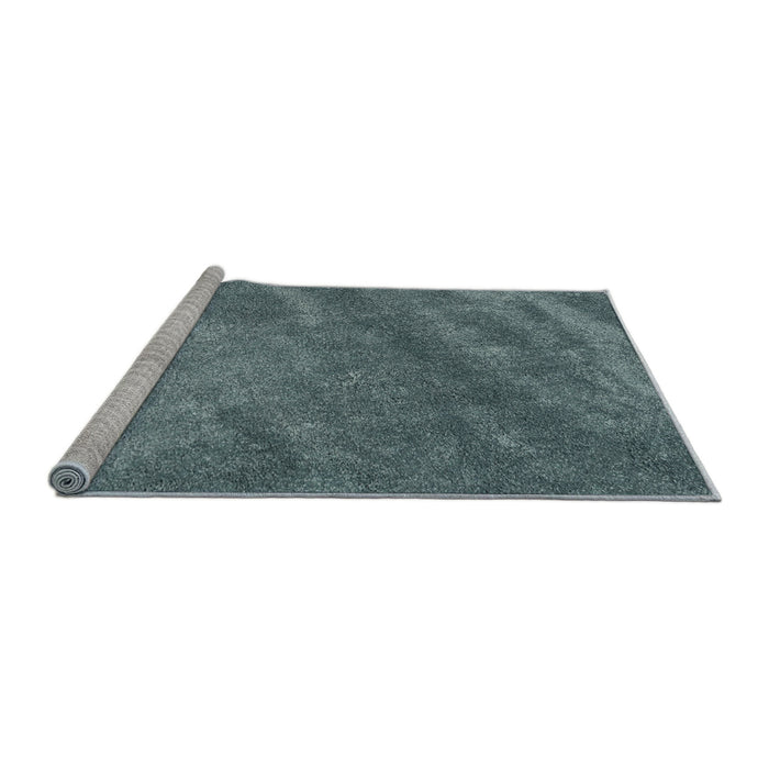 Serging Thickness of Machine Washable Contemporary Greenish Blue Green Rug, wshcon1736
