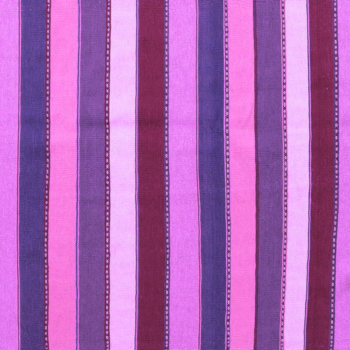 Square Machine Washable Southwestern Purple Country Area Rugs, wshcon1737pur