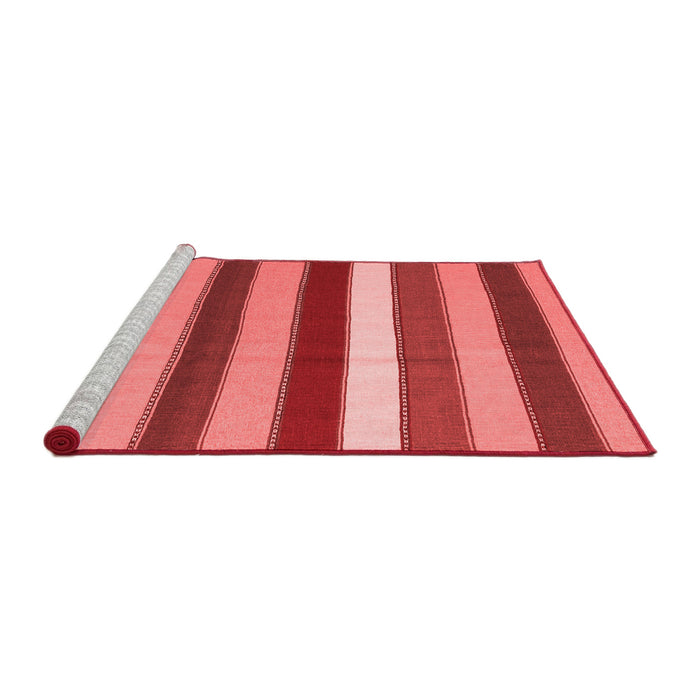 Country Red Washable Rugs
