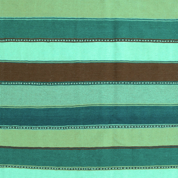 Southwestern Turquoise Country Rug, con1737turq
