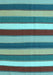 Southwestern Light Blue Country Rug, con1737lblu