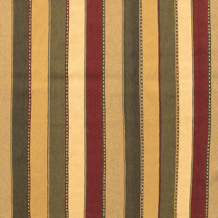 Square Machine Washable Southwestern Brown Country Rug, wshcon1737brn