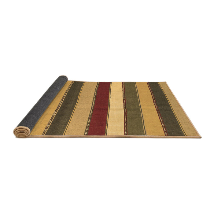 Sideview of Southwestern Brown Country Rug, con1737brn