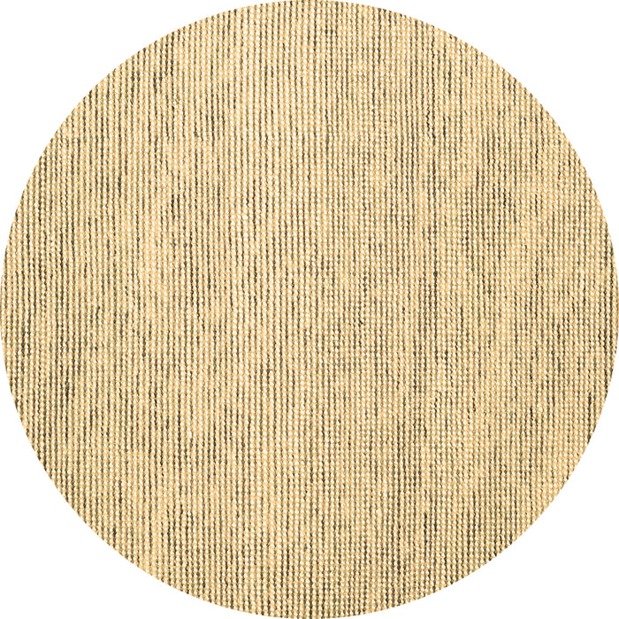 Round Machine Washable Abstract Brown Contemporary Rug, wshcon1738brn