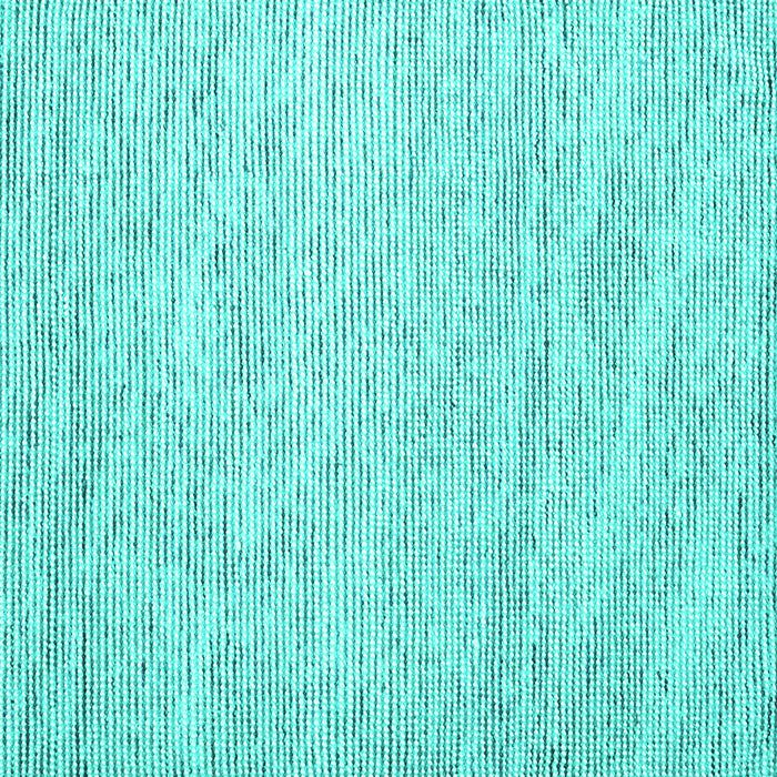 Square Abstract Turquoise Contemporary Rug, con1738turq