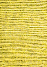 Abstract Yellow Contemporary Rug, con1738yw