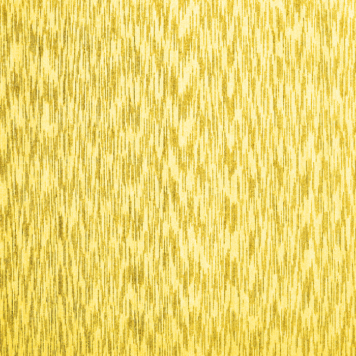 Square Solid Yellow Modern Rug, con1739yw