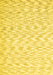 Machine Washable Solid Yellow Modern Rug, wshcon1739yw