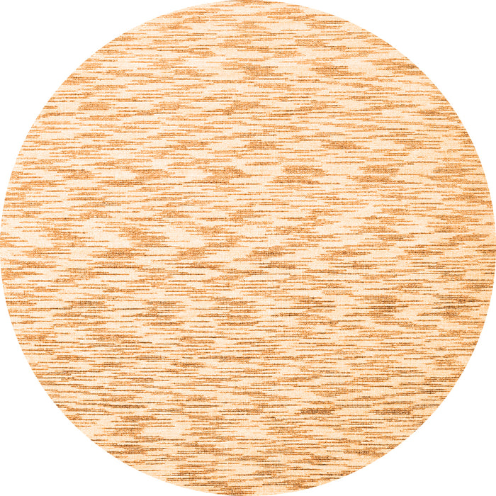 Square Solid Orange Modern Rug, con1739org