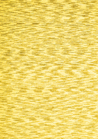 Solid Yellow Modern Rug, con1739yw