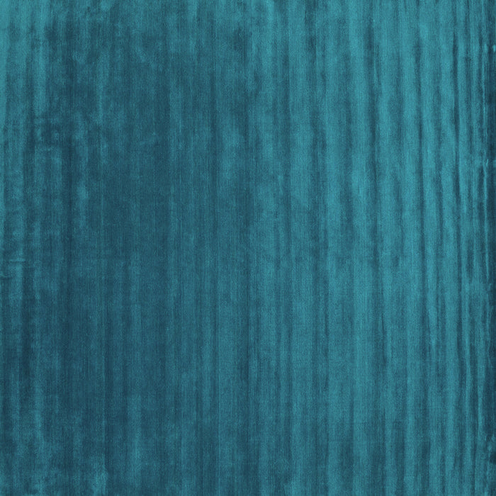 Square Abstract Turquoise Contemporary Rug, con173turq