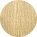 Round Machine Washable Abstract Brown Contemporary Rug, wshcon1740brn