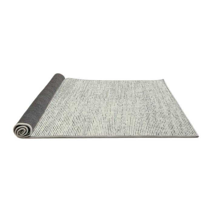 Thickness of Contemporary Cloud Gray Modern Rug, con1741