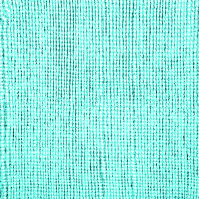 Square Machine Washable Abstract Turquoise Contemporary Area Rugs, wshcon1741turq