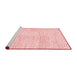 Contemporary Red Washable Rugs