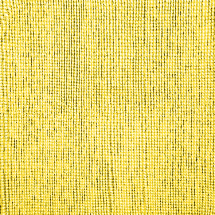 Square Machine Washable Abstract Yellow Contemporary Rug, wshcon1741yw