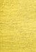 Abstract Yellow Contemporary Rug, con1742yw