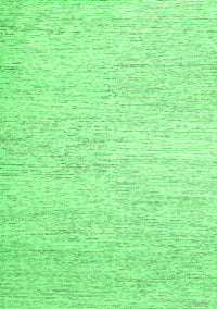 Abstract Green Contemporary Rug, con1742grn