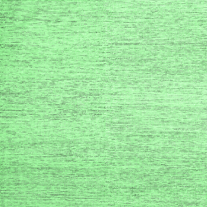 Square Abstract Emerald Green Contemporary Rug, con1742emgrn