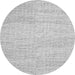 Square Abstract Gray Contemporary Rug, con1743gry