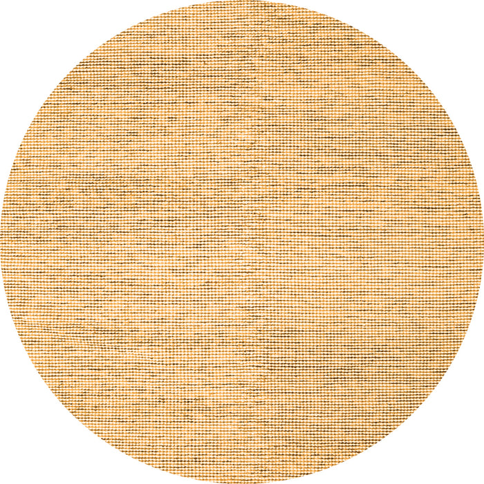 Square Abstract Orange Contemporary Rug, con1743org