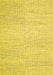 Machine Washable Abstract Yellow Contemporary Rug, wshcon1743yw