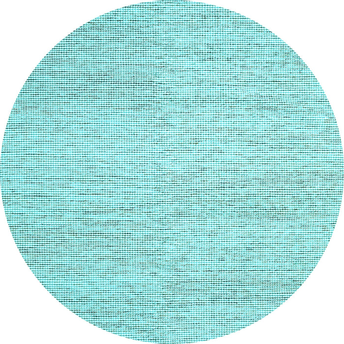 Round Machine Washable Abstract Light Blue Contemporary Rug, wshcon1743lblu