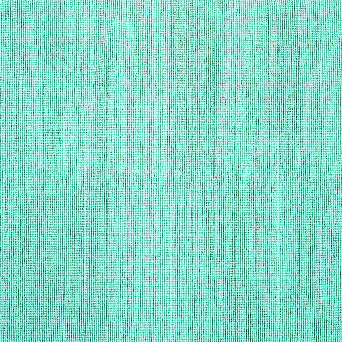 Square Abstract Turquoise Contemporary Rug, con1743turq