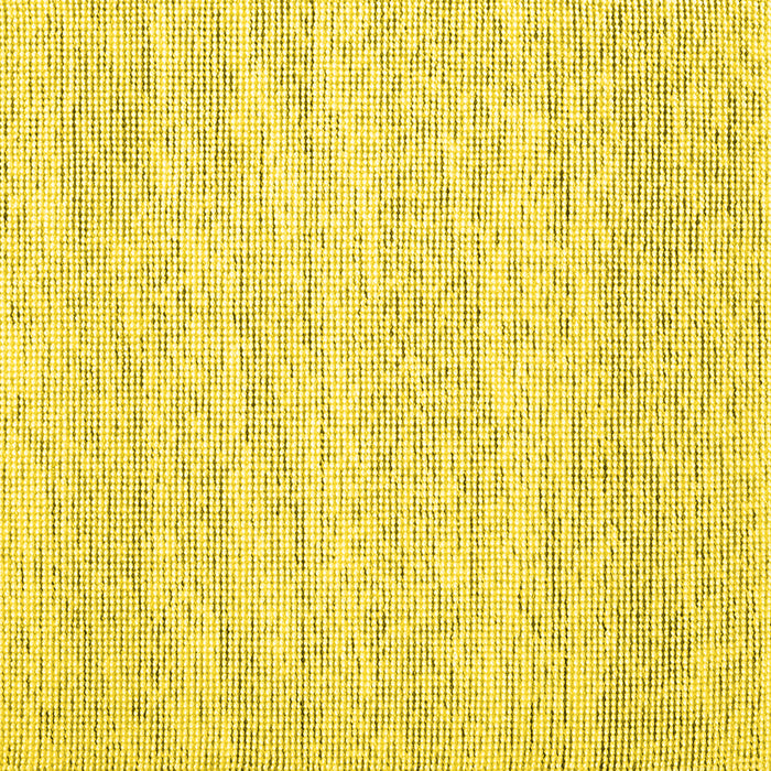Square Abstract Yellow Contemporary Rug, con1744yw