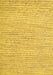 Machine Washable Abstract Yellow Contemporary Rug, wshcon1745yw