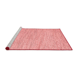 Contemporary Red Washable Rugs