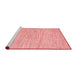 Contemporary Red Washable Rugs