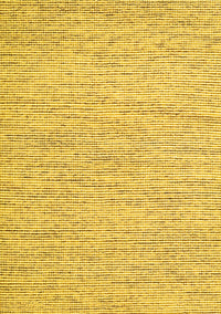 Abstract Yellow Contemporary Rug, con1745yw