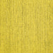 Square Abstract Yellow Contemporary Rug, con1746yw