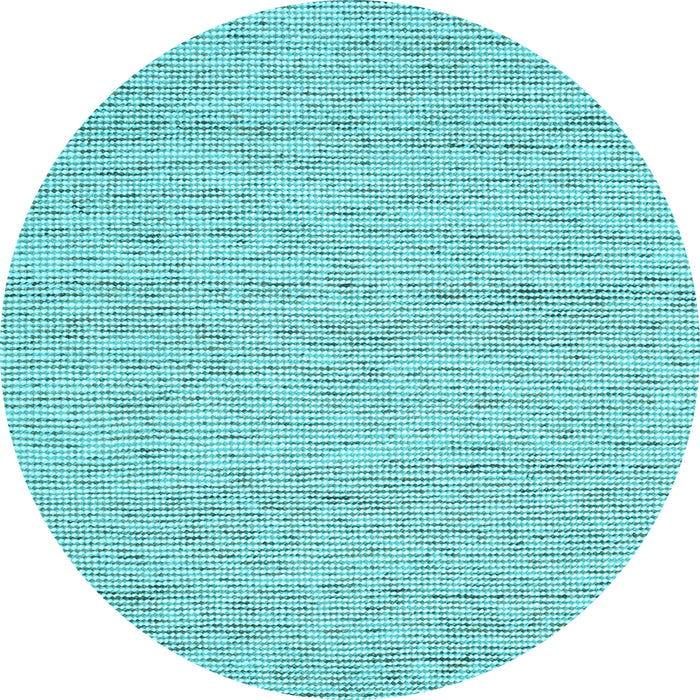 Round Machine Washable Abstract Light Blue Contemporary Rug, wshcon1746lblu