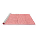 Contemporary Red Washable Rugs